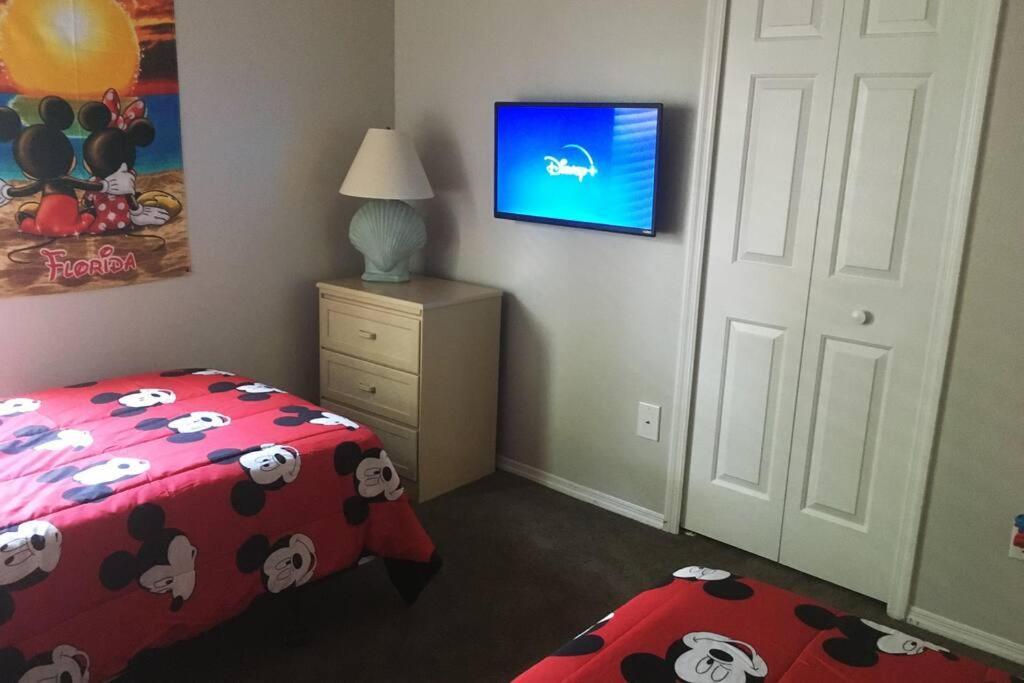 Family Villa With Private Pool Near Disney Parks 키시미 외부 사진